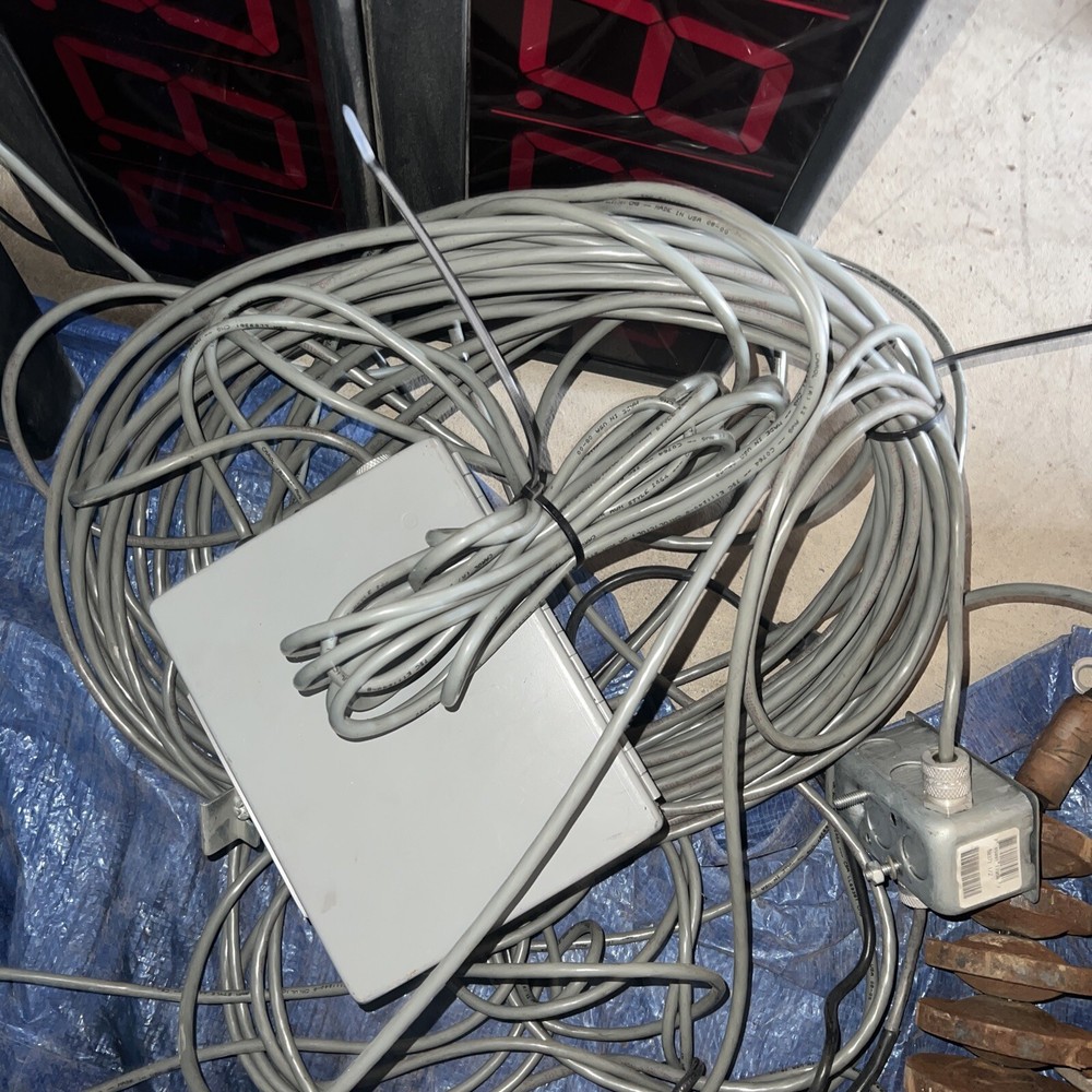 Electronic Digital Counter Display With Control Box For Commercial Facility