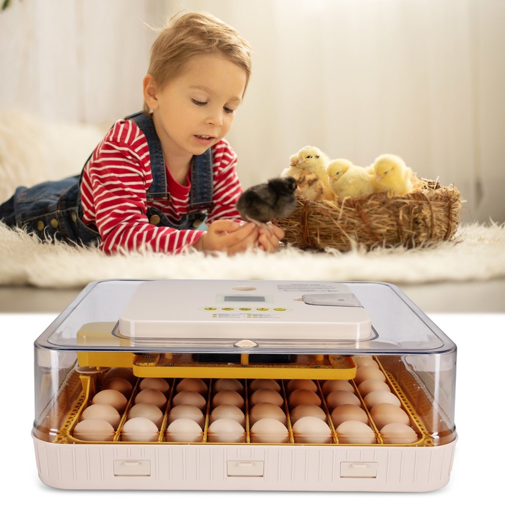 56 Egg Incubators for Hatching Eggs with Automatic Egg Turning and Humidificatio