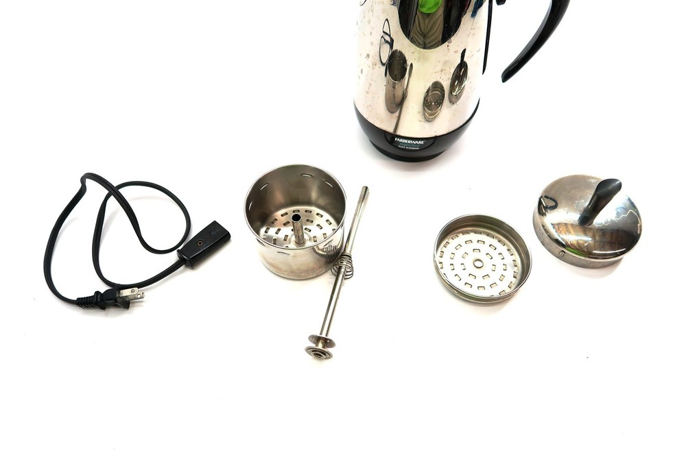 FARBERWARE SUPERFAST 8 Cup Coffee Percolator Automatic Coffee Maker FCP 280 NICE