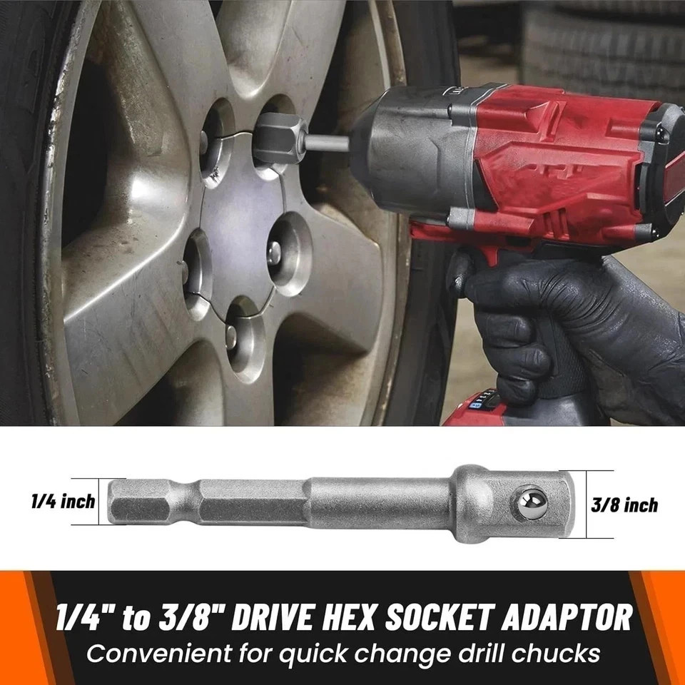 Bolt Extractor Set 14-Piece Stripped Bolt Extractor Socket Set with Storage Case