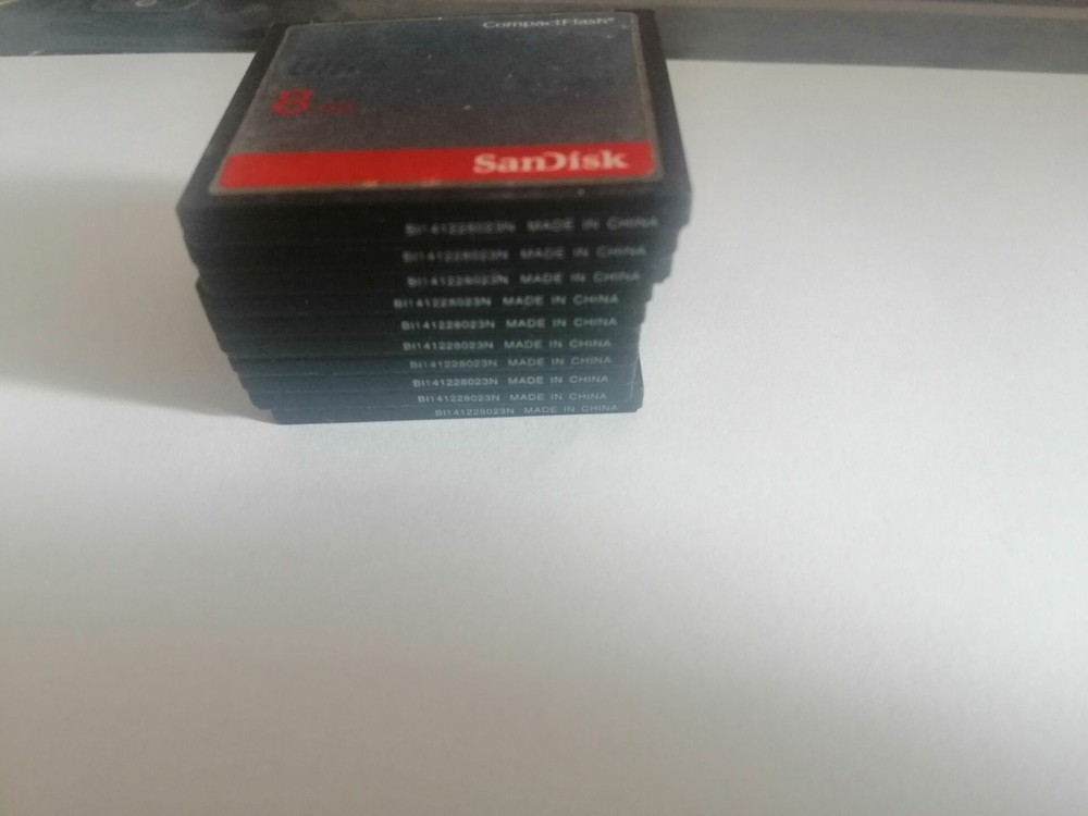 10pcs SanDisk 8GB Ultra CF 50MB/S CompactFlash Memory Card