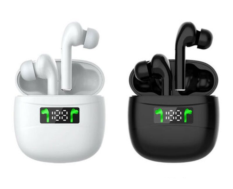 J3 Pro TWS Smart Stereo Earphone LED Display Bluetooths 5.2 Wireless Earbuds