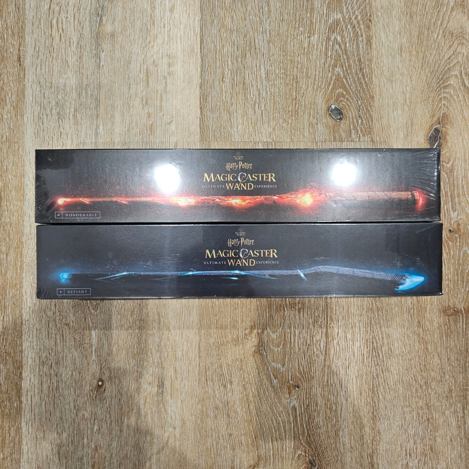 NEW Harry Potter Magic Caster Wand Ultimate Wand Experience Defiant + Honourable