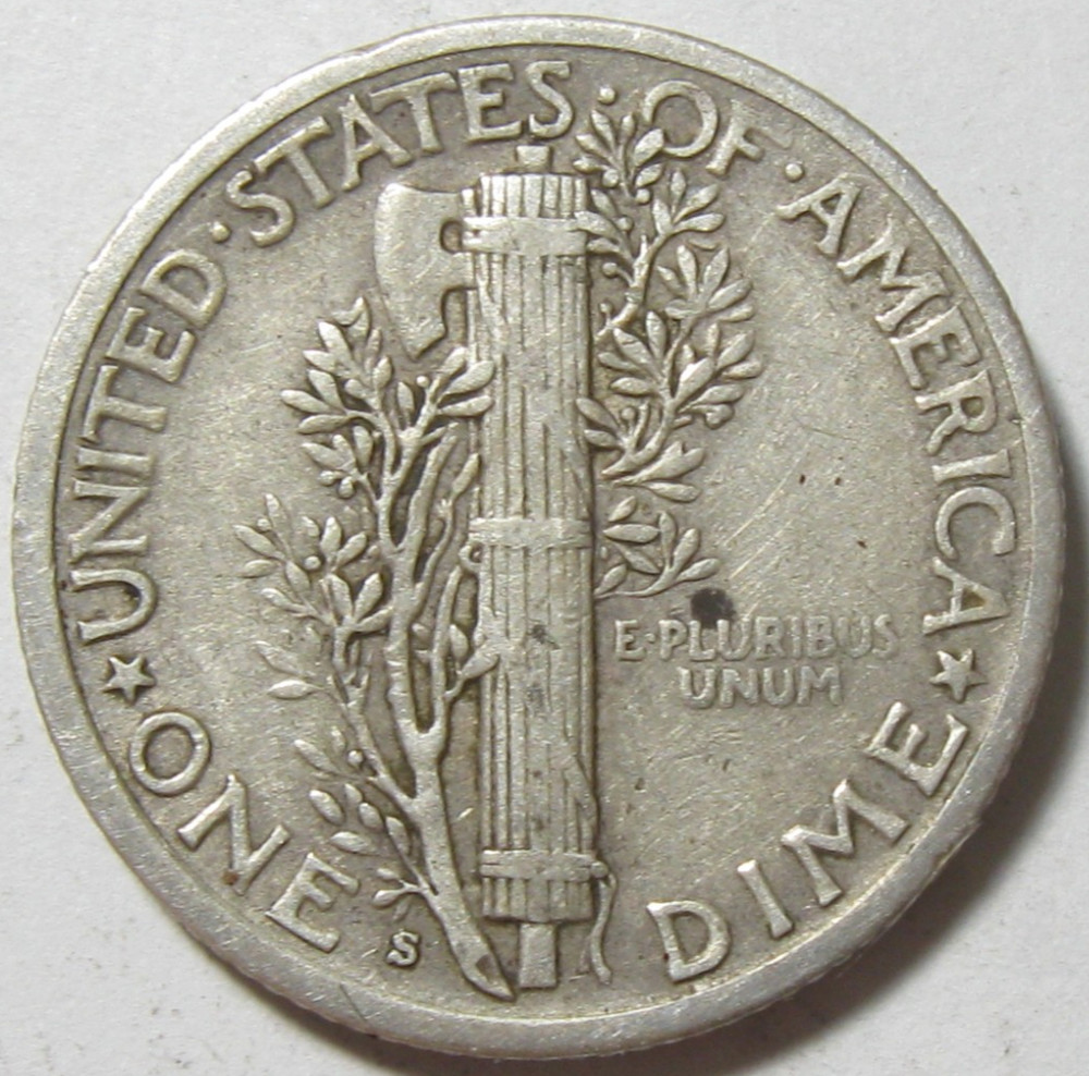 1940-S Silver Mercury Dime - 90% Silver - #11320-13