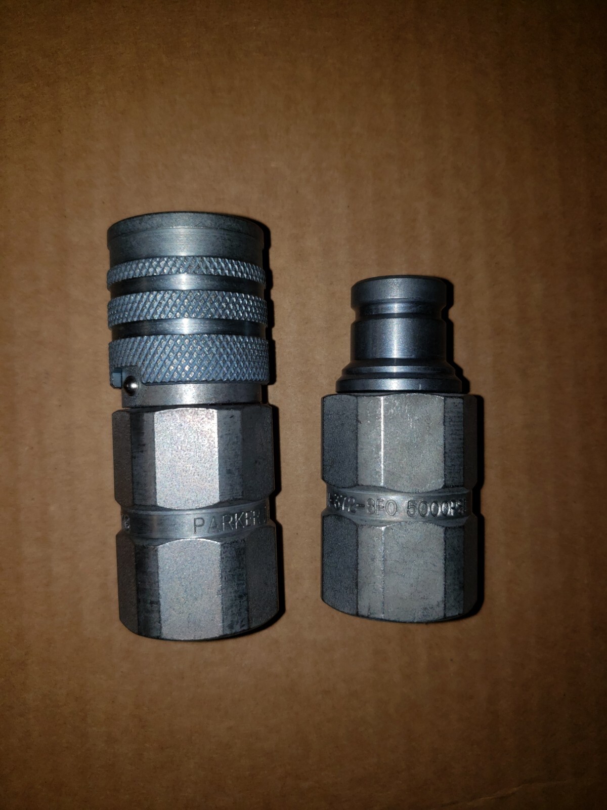 PARKER FF-371-8FO and FF-372-8FO QUICK DISCONNECT