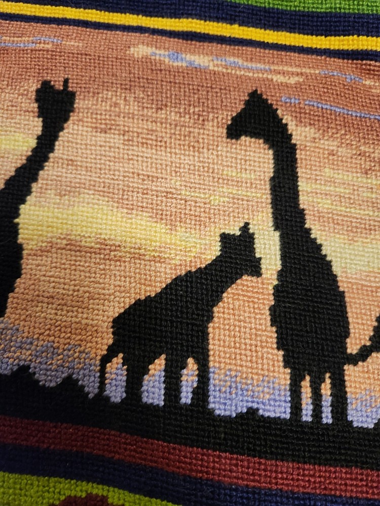 Beautiful Giraffe Needlepoint