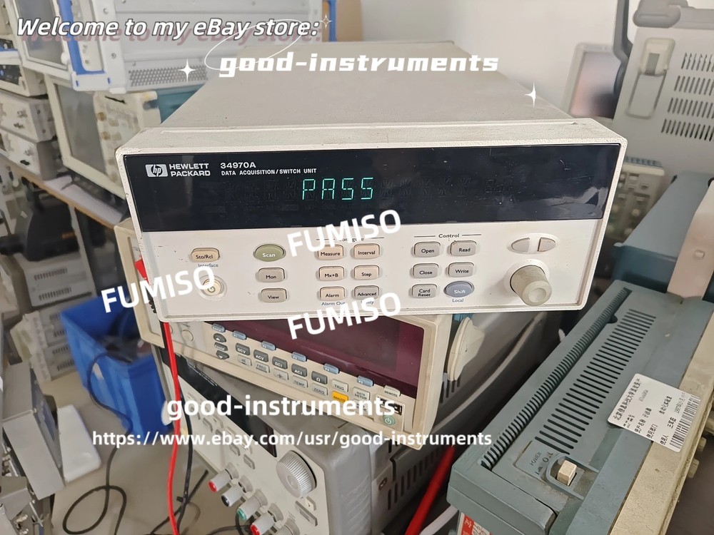 1pcs Agilent 34970A Data Acquisition / Switch Mode System*go