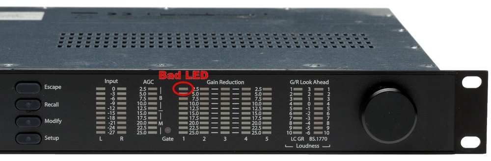 Orban Optimod 6300 DAB AES/EBU 5-Band Web Digital Audio Processor CBS Loudness