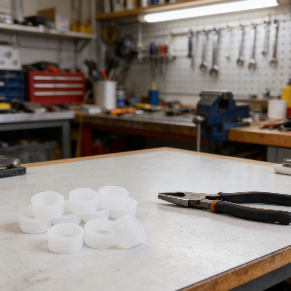 Push Button Switch Cover Clear Petroleum Reasonable Structure Rubber 10pcs