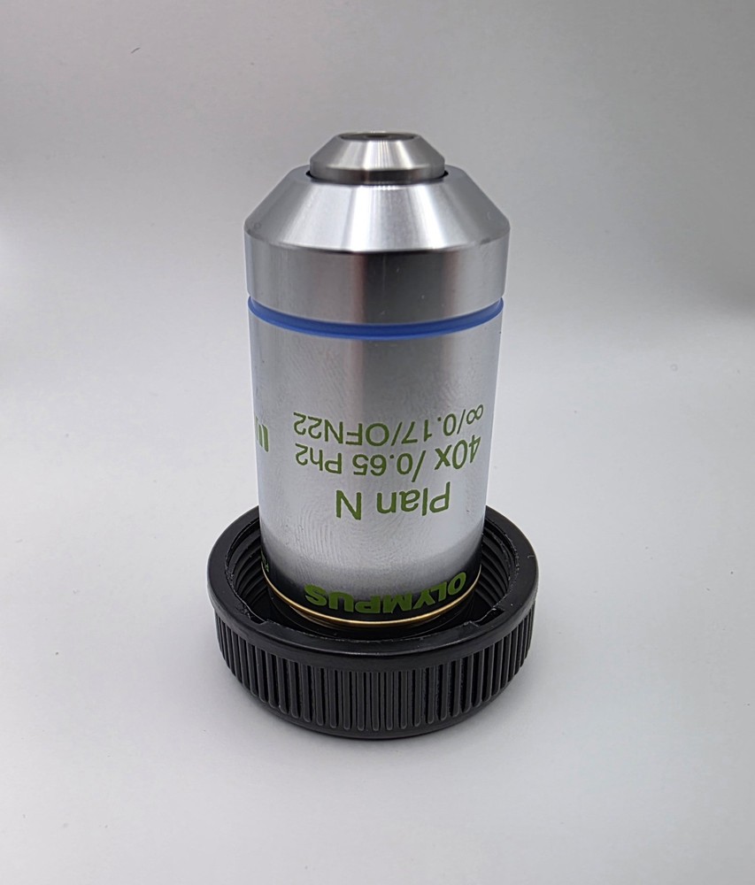 Olympus Objective Microscope Plan N 40x Ph2 Phase Contrast *New*