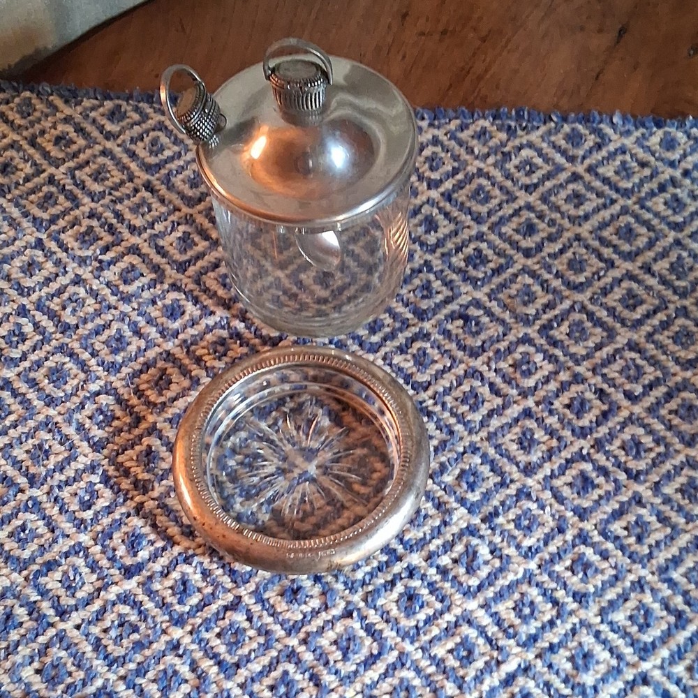 Sugar Dish Silver Plated