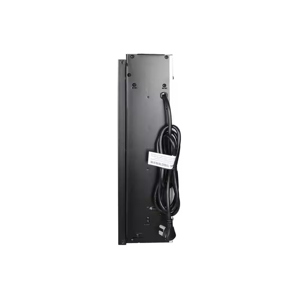 26 In. Ventless Electric Fireplace Insert with Log Set & Realistic Flame, Remote
