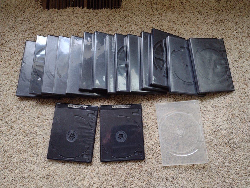 2-disc DVD-case lot (17x)