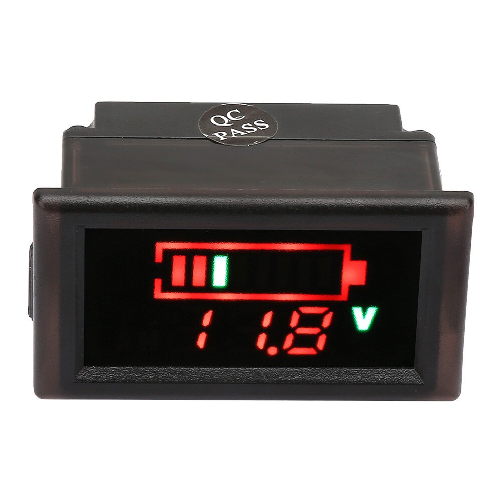 YB28VE W Waterproof Electrical Car Digital Display Battery Indicator Voltmeter