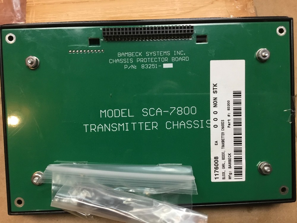 Bambeck SCA-7000 Quantum Cascade Combustion Analyzer Transmitter Chassi only