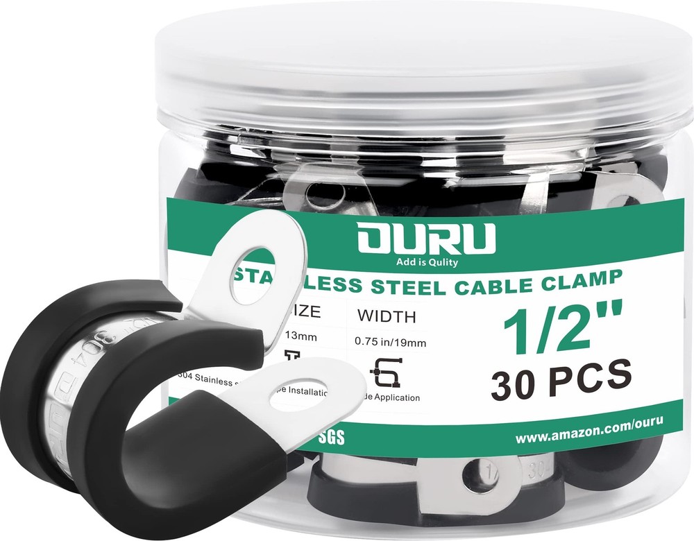 3/8"+1/4"+1/2" Cable Clamps