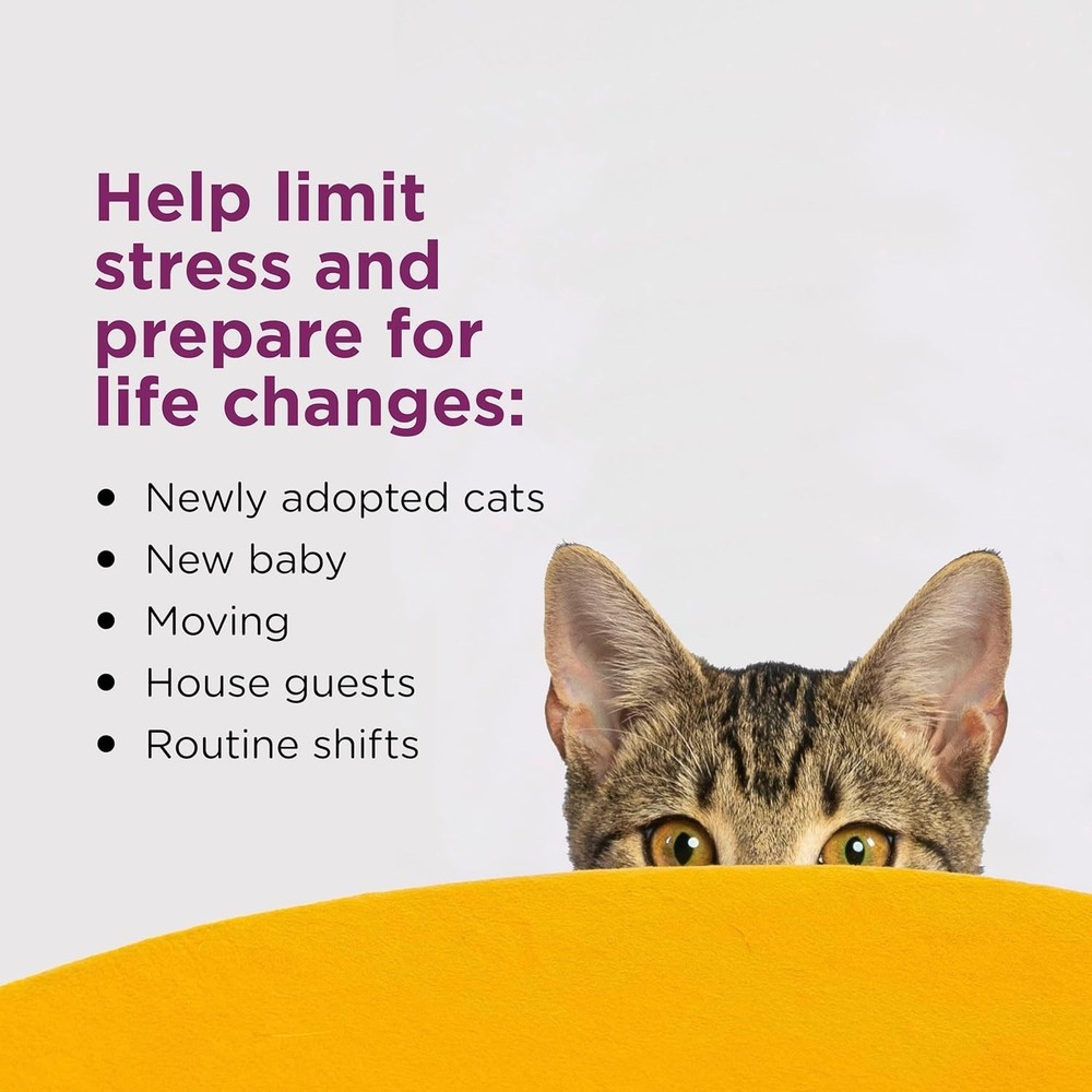 Trusted 6 Pack Cat Calming Diffuser Refills - 30-Day Stress Relief Solution