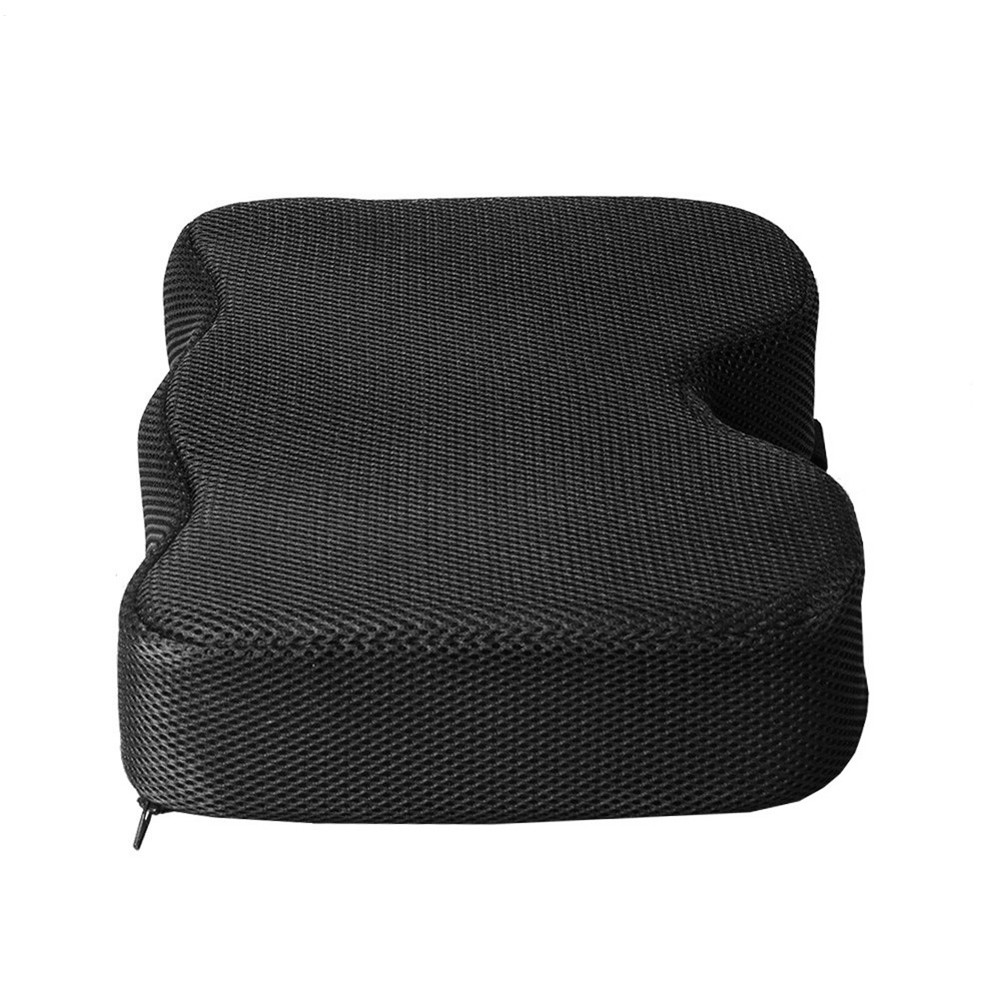 Boat Cushion Rowing Machine Elastic Straps Memory Foam Workout Washable Cover