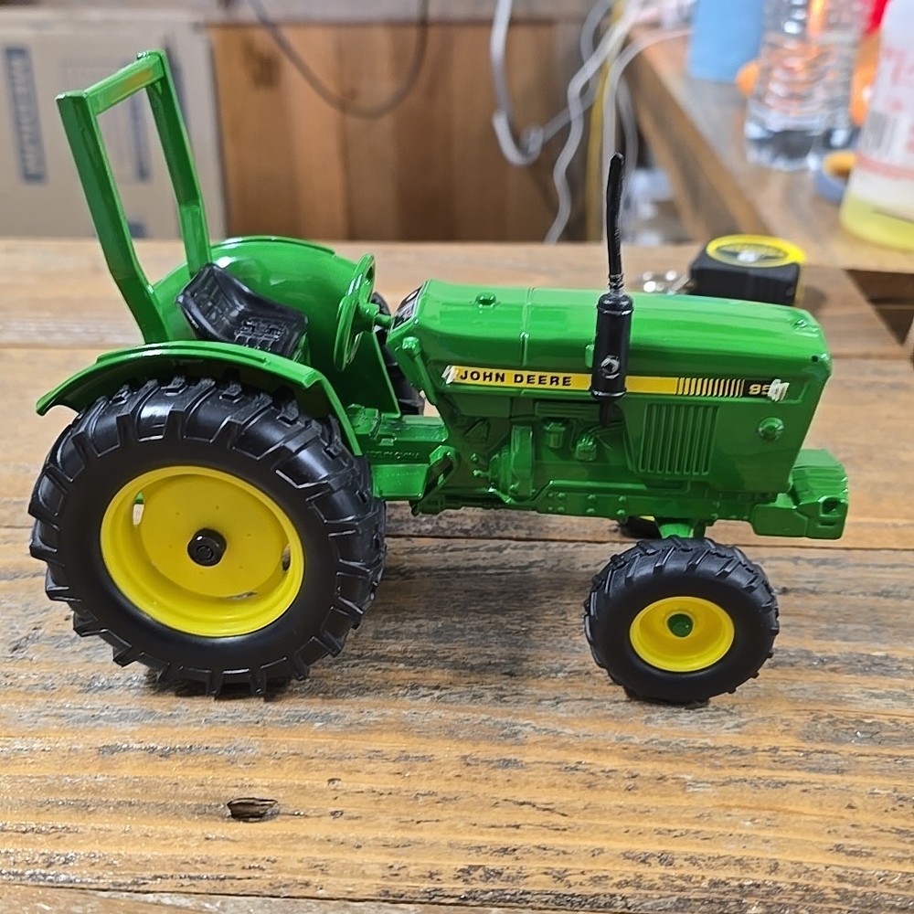 Used Ertl John Deere 950 Farm Tractor Missing Backhoe Loader 1:16 Scale