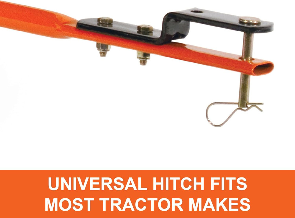 45-0463 Pull behind Broadcast Spreader,130 Lb. Hopper Capacity Designed for Seed