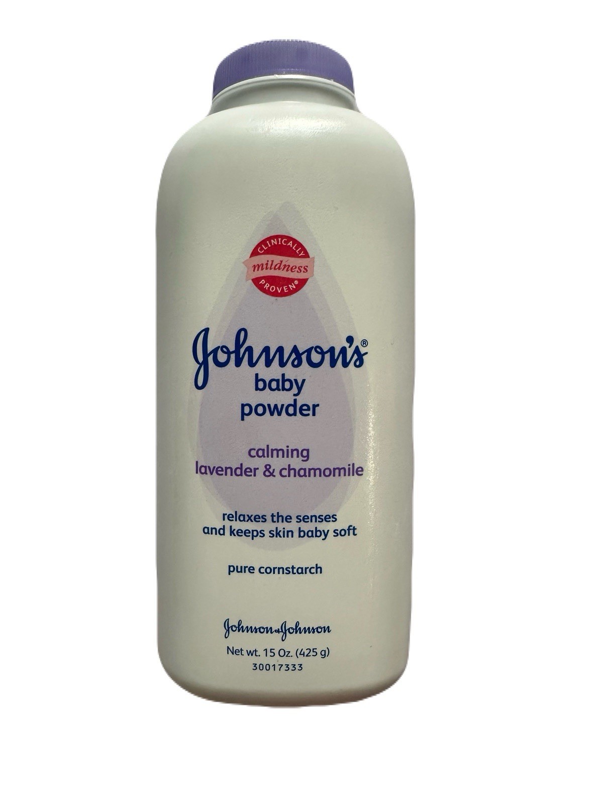 Johnsons Baby Powder Calming Lavender Chamomile Pure Cornstarch 15 Oz New Sealed