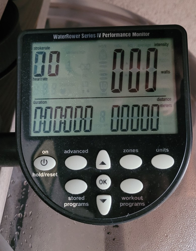 water rower rowing machines used