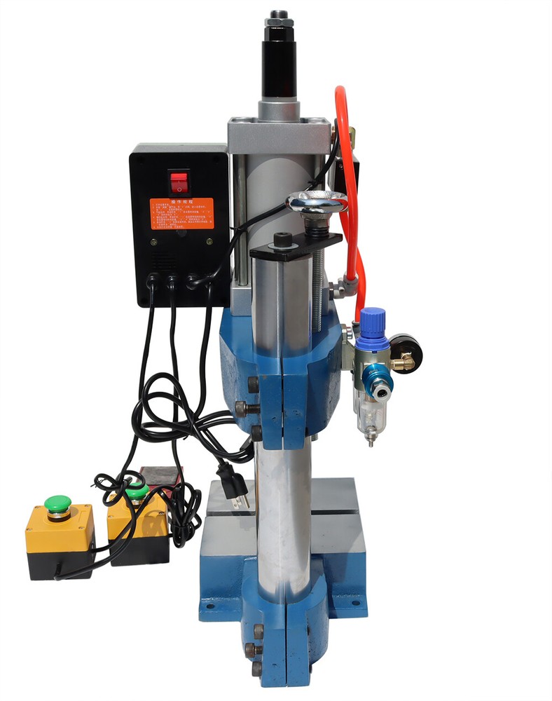 110V 1100Lb/500kg Pneumatic Punch Press Machine with Display Controller