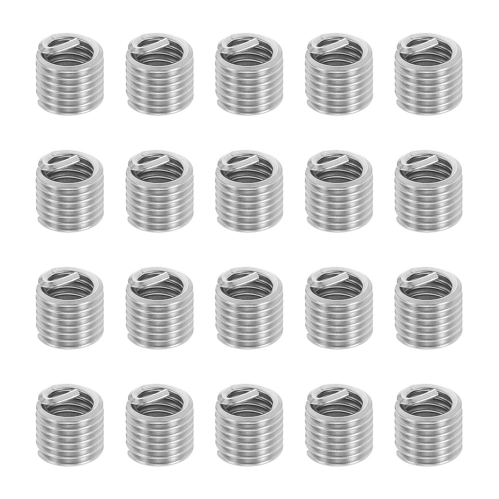 20pcs Wire Thread Inserts 5/16-18 UNC 1.5D 11.8mm Helical Threaded Sleeve