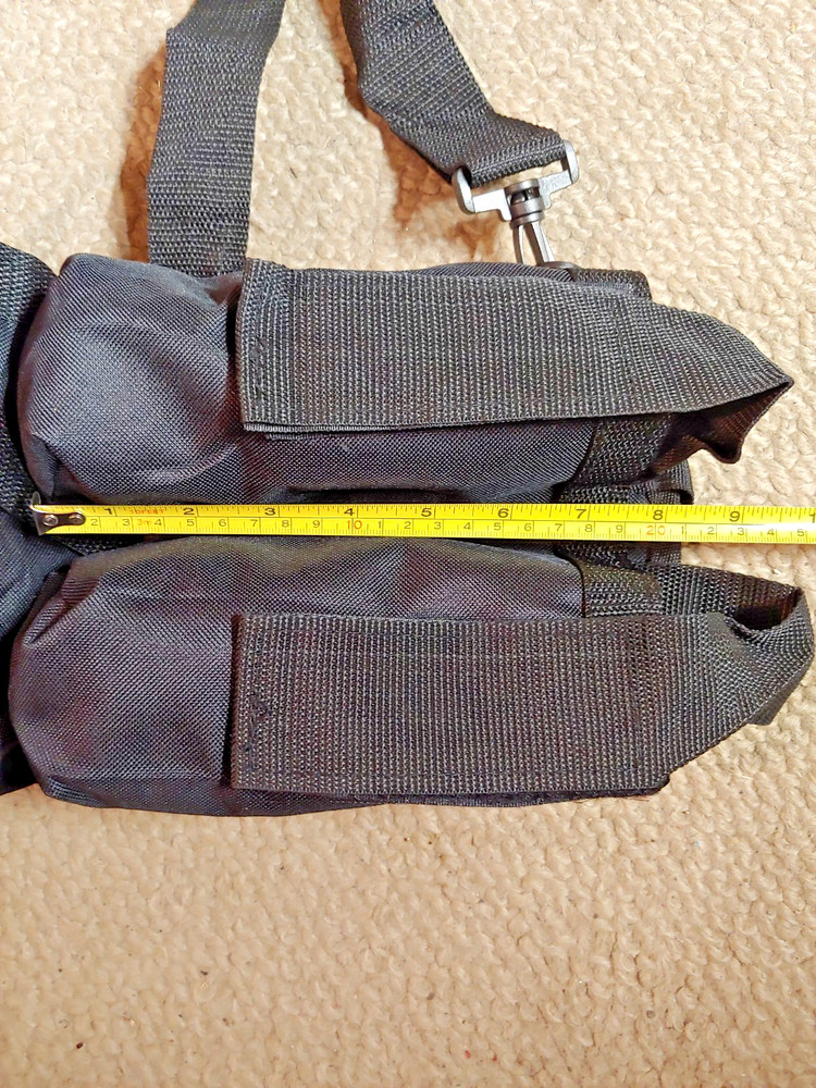 Non Lethal Solutions 5 Pocket Paintball Harness Pod Pack Adjustable Vest