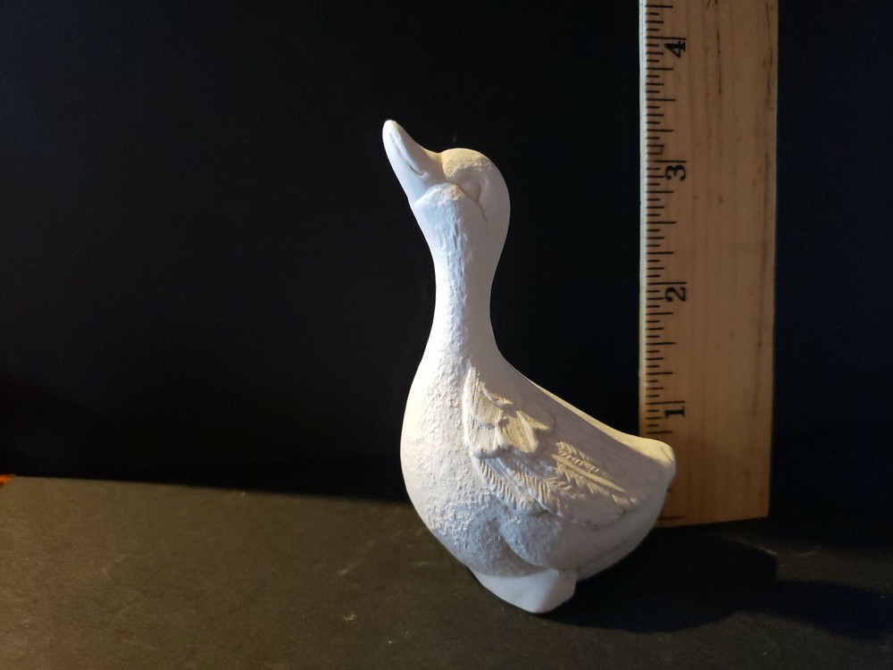 ceramic bisque ready to paint Duck head up
