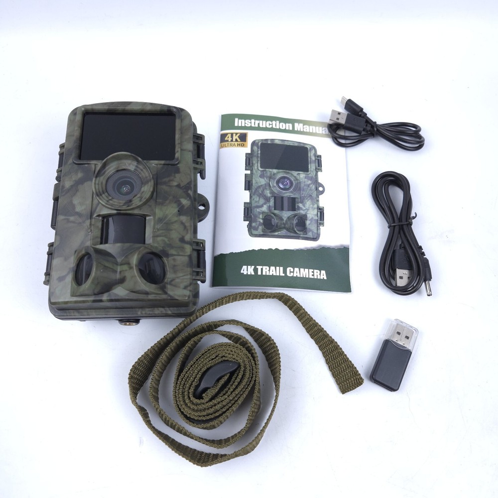 4k Trail Camera Game Night Vision Motion Activate Waterproof