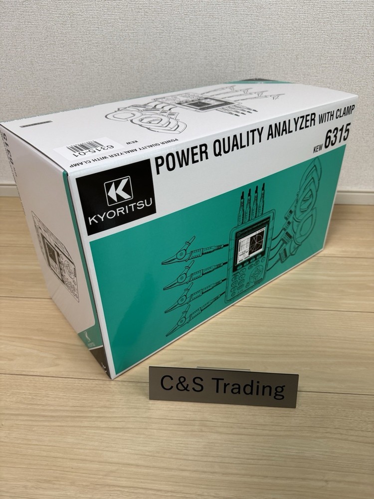 KYORITSU 6315-01 power quality analyzer and clamp sensor set model