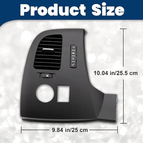 Driver Information Center Control Panel Air Vent Compatible with 2007-2013