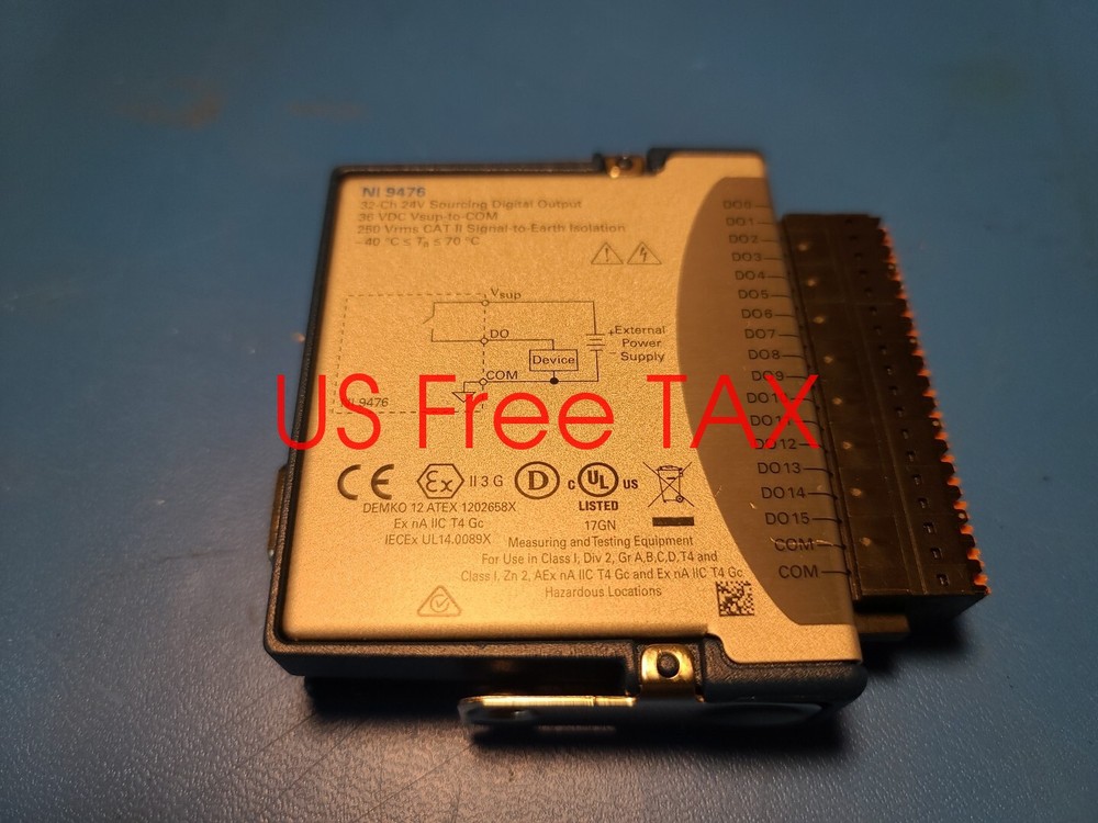 National Instruments Spring NI 9476 cDAQ Sourcing Digital Output Module D400