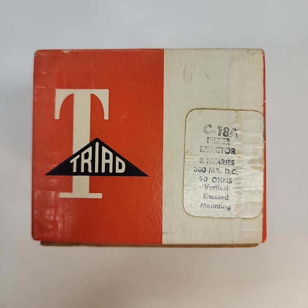 Triad C-18A Filter Reactor 8 Henres NOS
