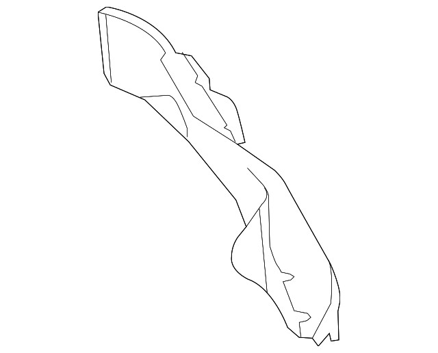 Genuine Audi Tail Lamp Pocket 420-809-853-E