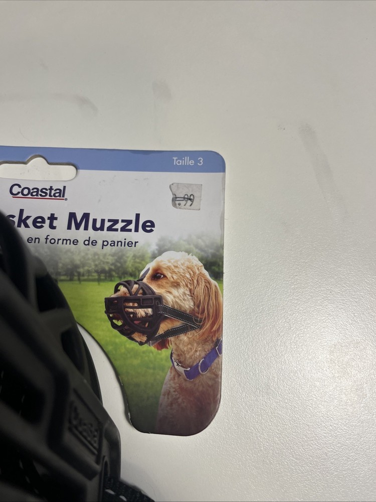 Coastal - Soft Basket Muzzle, Black, 03