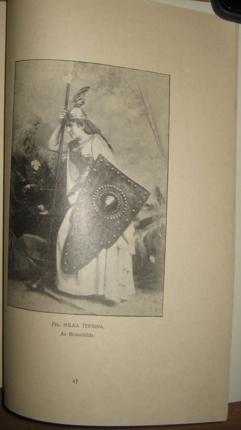 Souvenir Season Of Wagner Opera In German 1895-96, by Damrosch Opera Co.