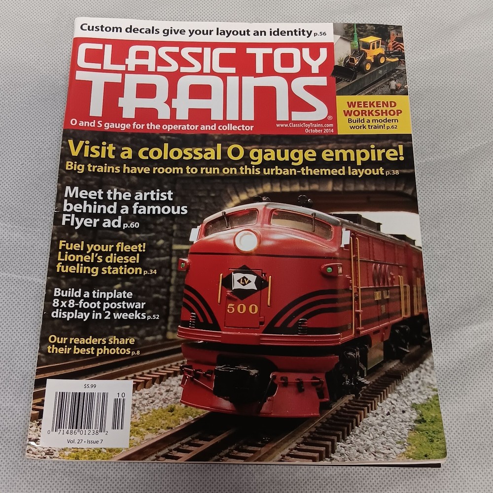 Classic Toy Trains Magazine October 2014
