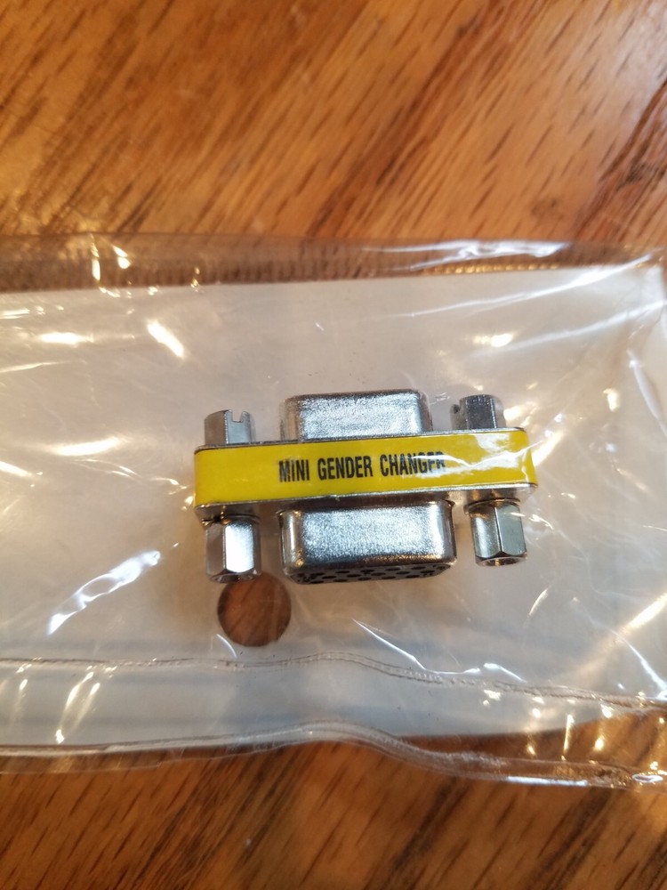 Mini Gender Changer patent 5199906