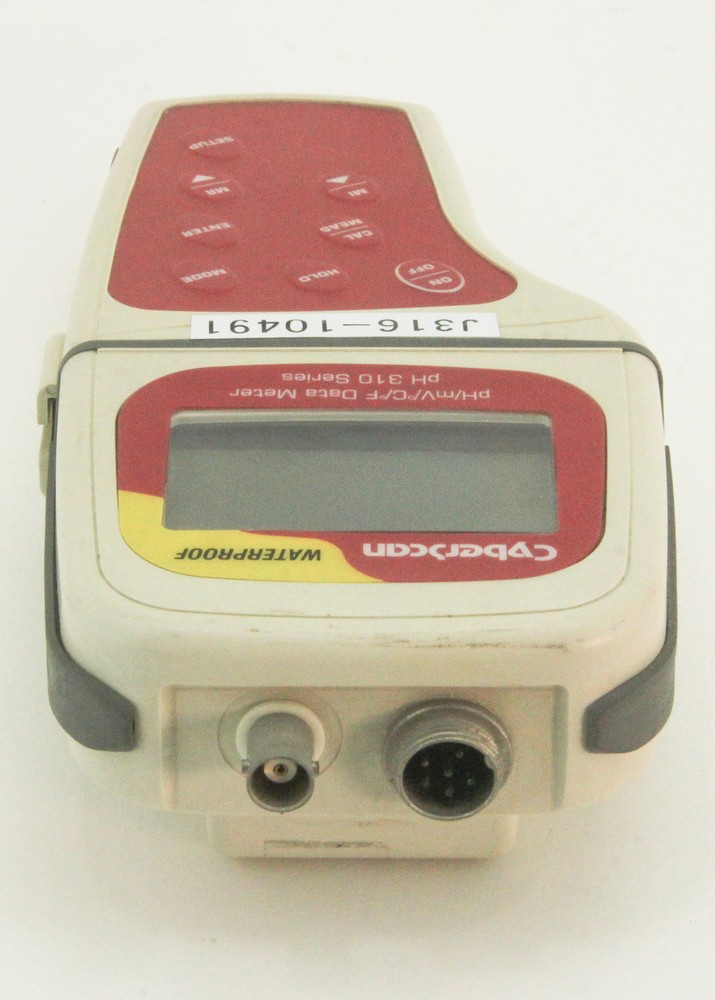 10491 EUTECH INSTRUMENTS CYBERSCAN WATERPROOF PH/MV/C/F DATA METER PH 310