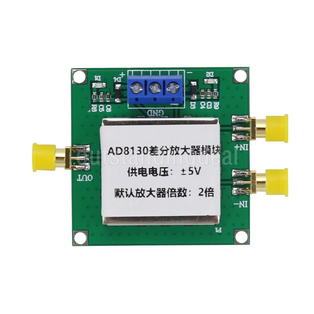 AD8130 Differential Amplifier Module Differential to Single-end High Common Mode