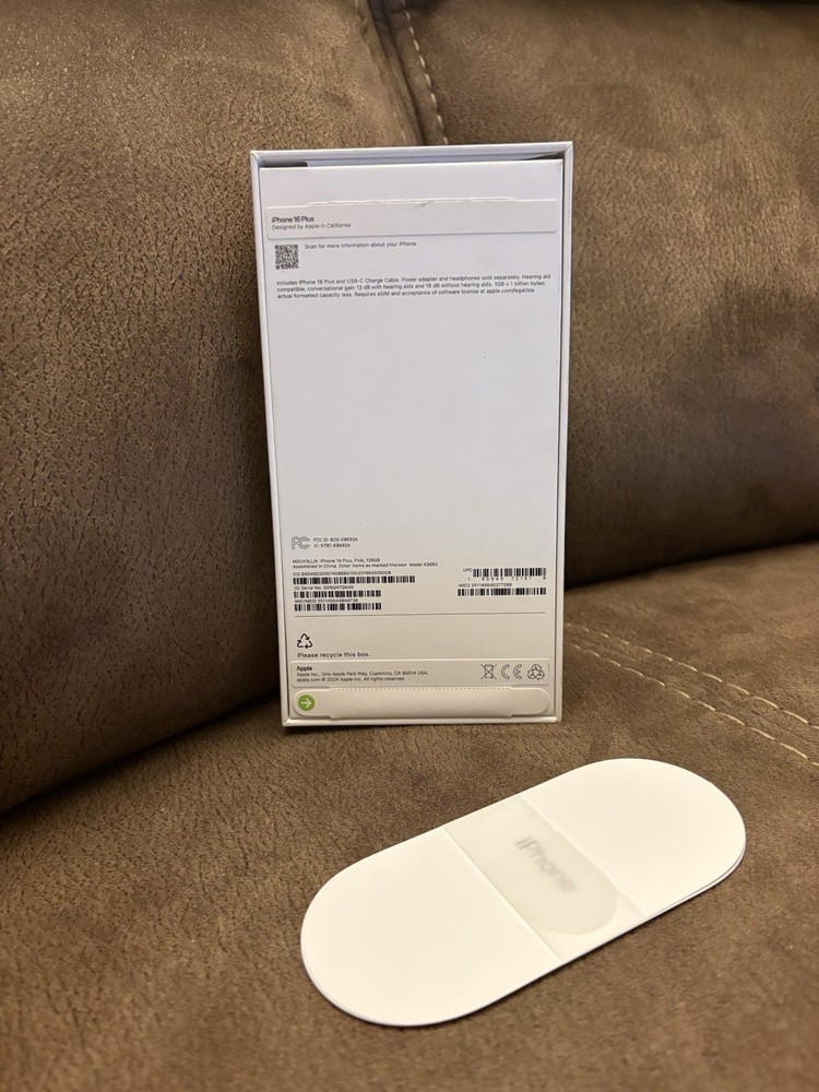 Apple iPhone 16 Plus Pink AND IPhone 16 Blue