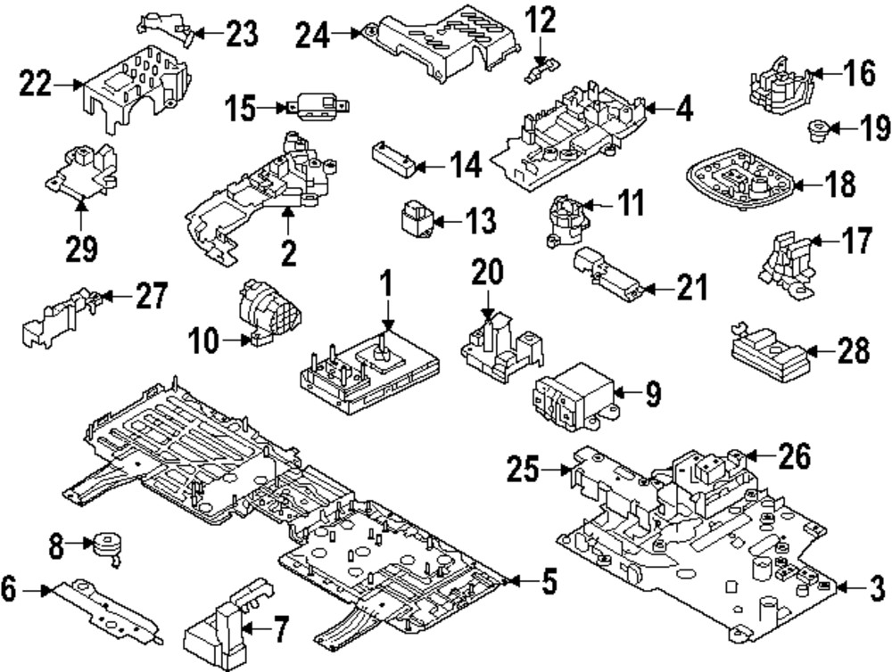 Genuine Volvo Control Module 32436091