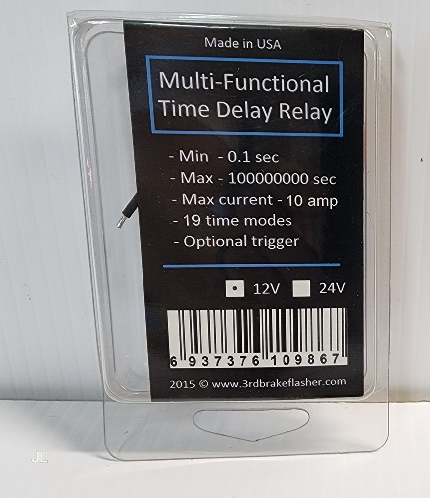 New - Multi-functional Time Delay Relay, 12 volt, 2015, 3rd brake flasher, etc