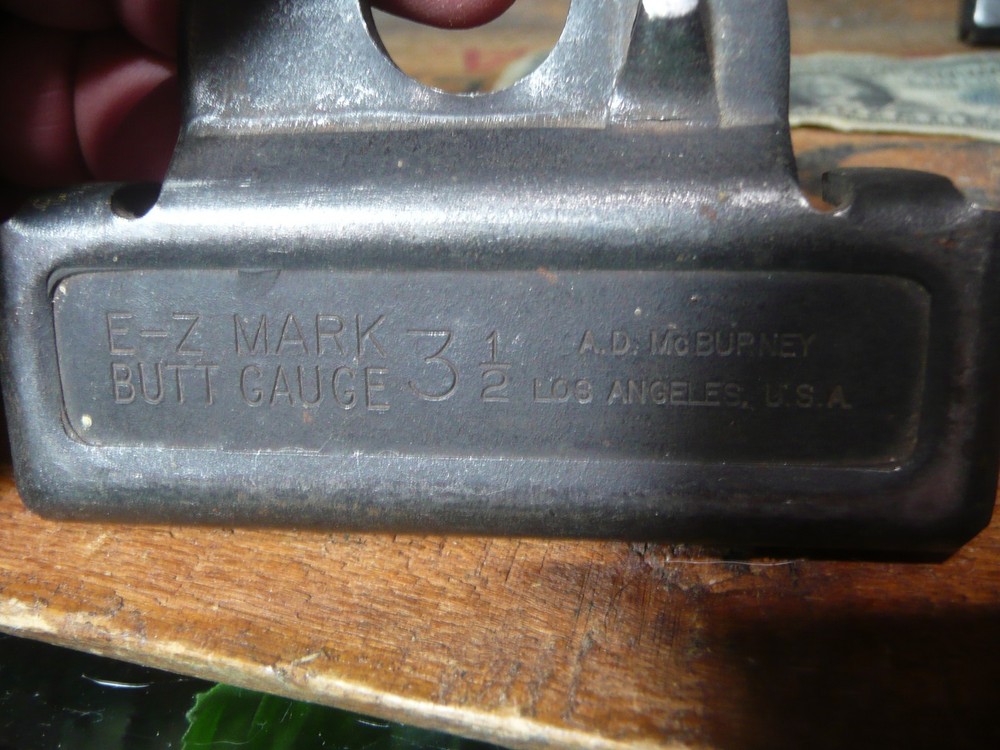 3 EASY-MARK Butt Gauges 3", 3 1/2" and 4 "