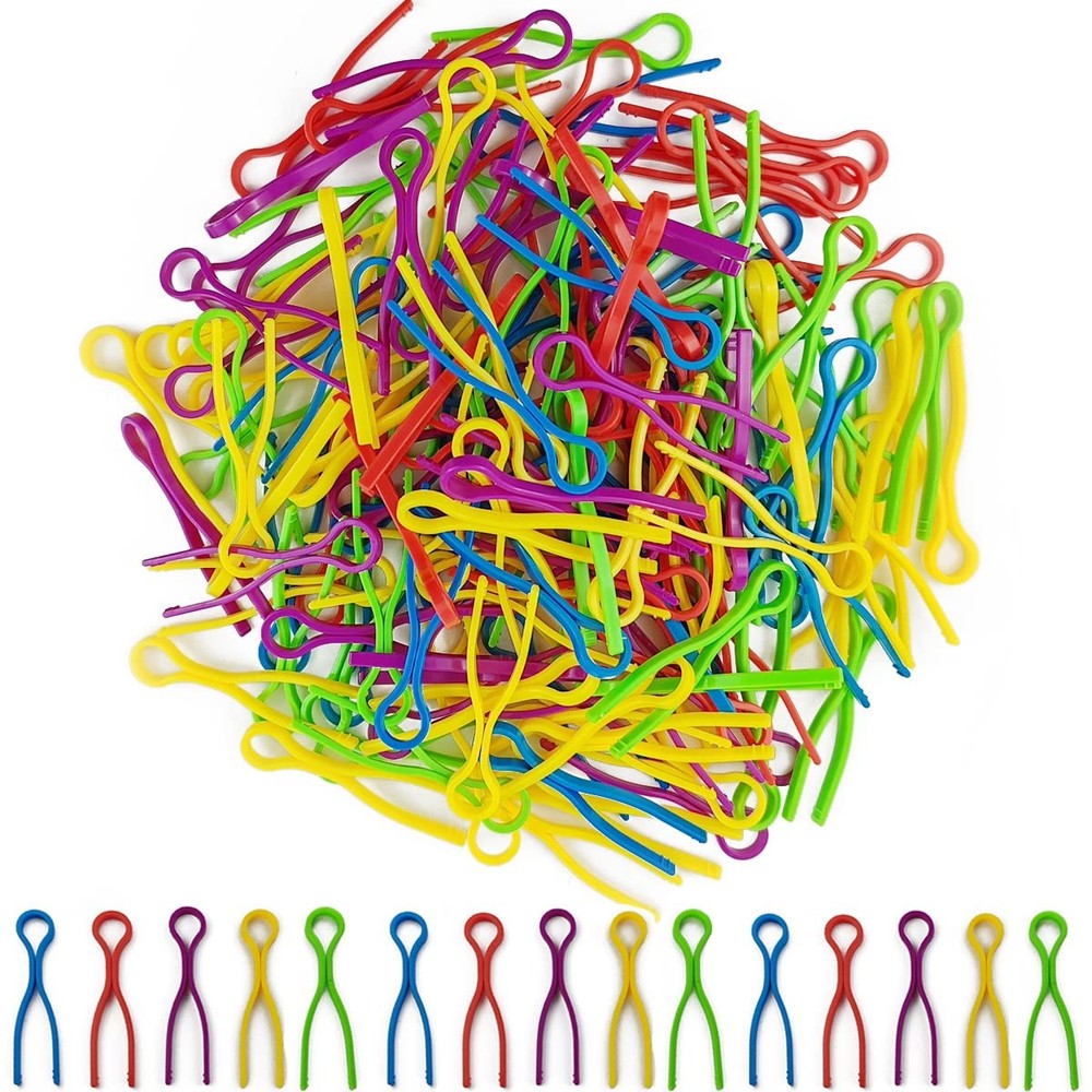 100 PCS Bobbin Thread Holders Buddies Clips Sewing Machine Access 5 Colors