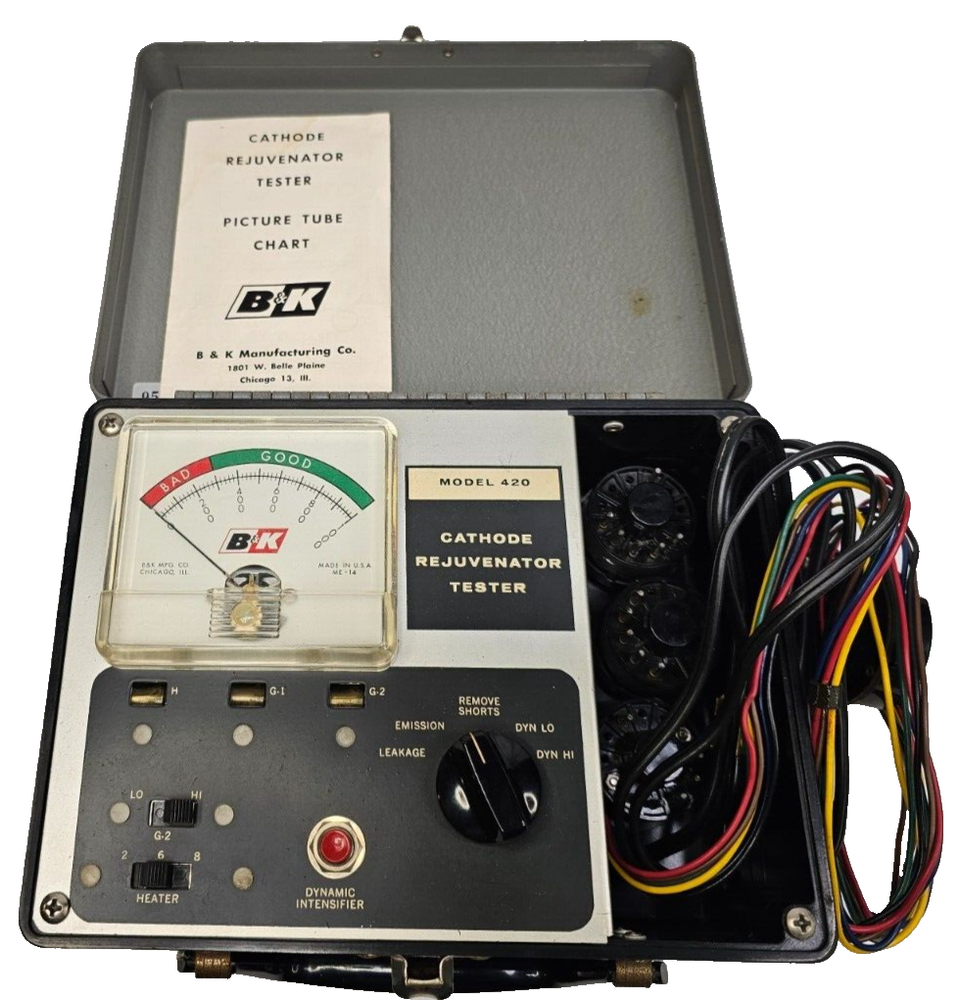 Vintage, B&K, Model 420, Cathode Rejuvenator Tester - Un-Tested - READ