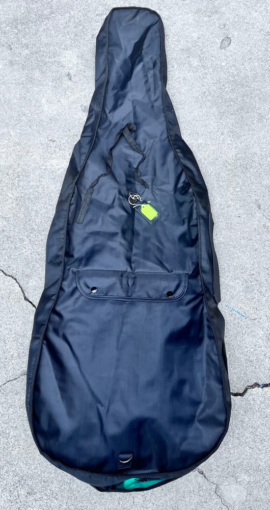 Cello Bag 4/4 Holds Two Bows