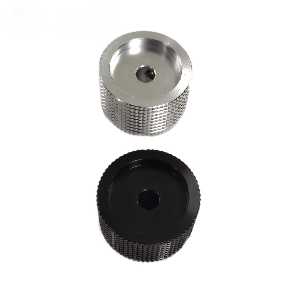 2PC 5mm Potentiometer knobs Caps Knurled Shaft Potentiometer Control Knob